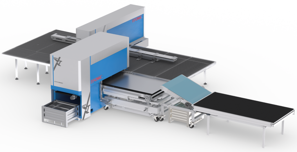 Punzonadora con cizalla