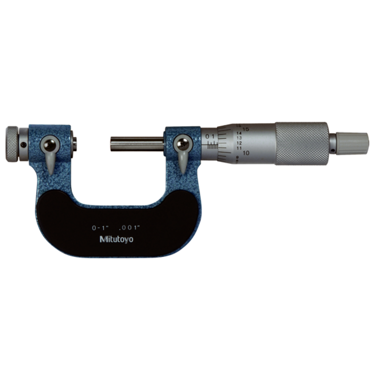 Micrómetros para Roscas de Tornillo, punta intercambiable, 0-1 pulg