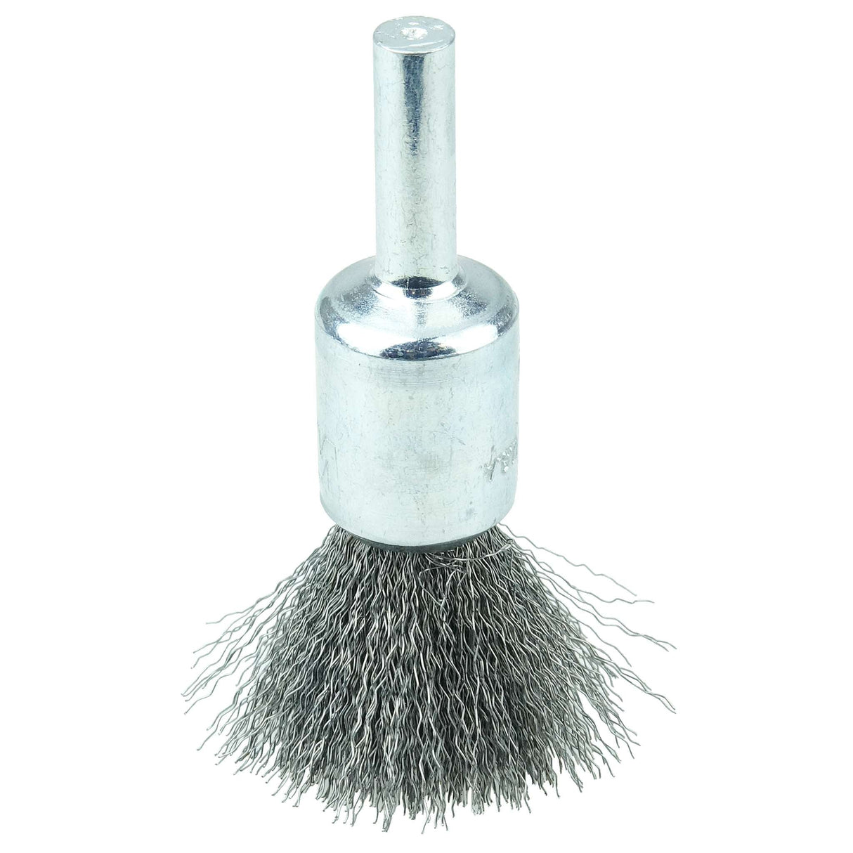 1/2" Cepillo de Punta con Vástago de Alambre Ondulado, .0104" Weiler