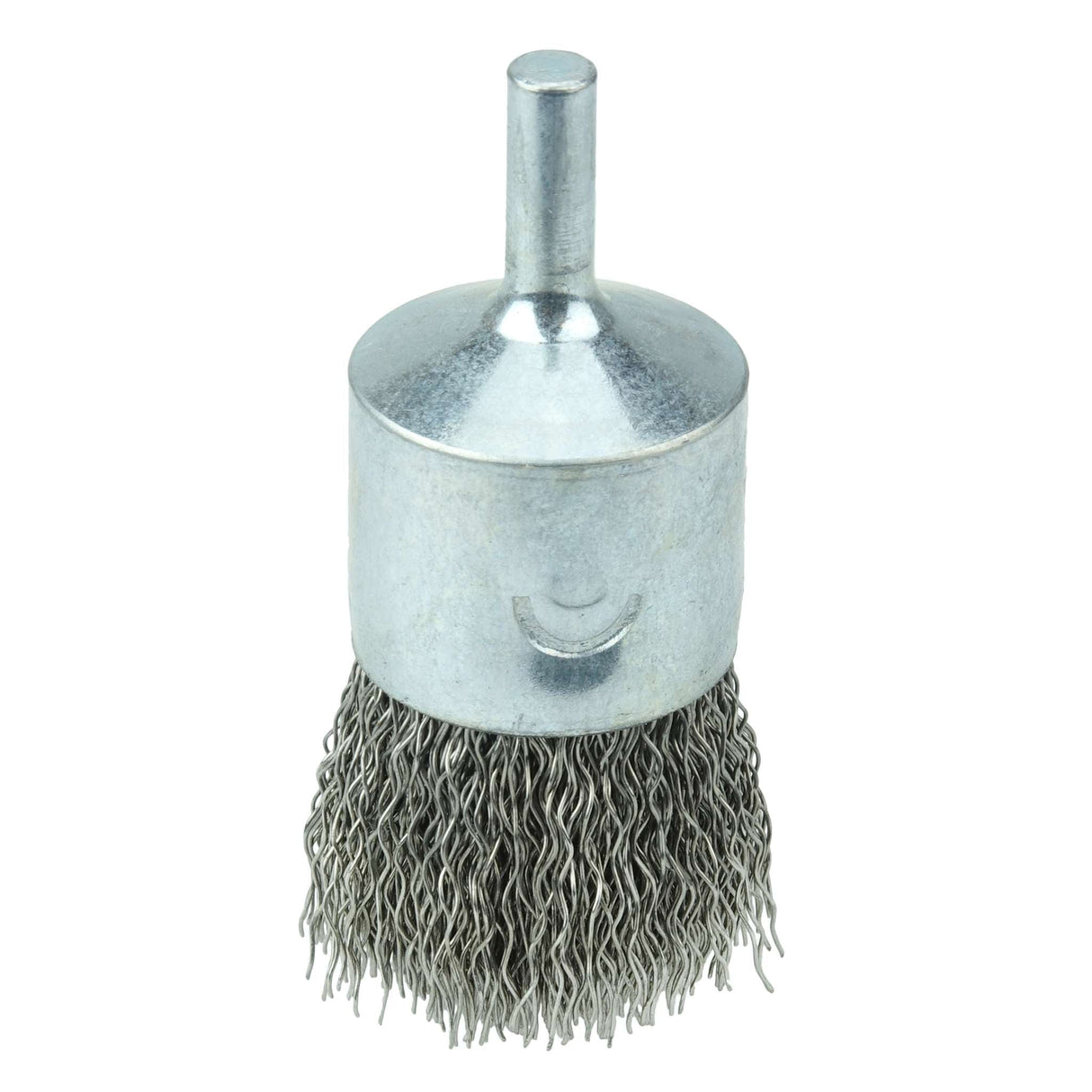 1" Cepillo de Punta de Alambre Ondulado, .014" Inox Weiler