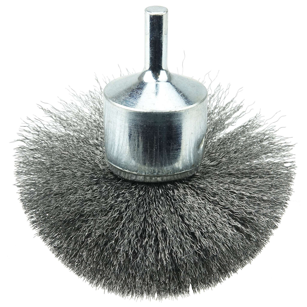 3" Cepillo de Punta Abocinado de Alambre Ondulado, .008" (EBC-63) Weiler
