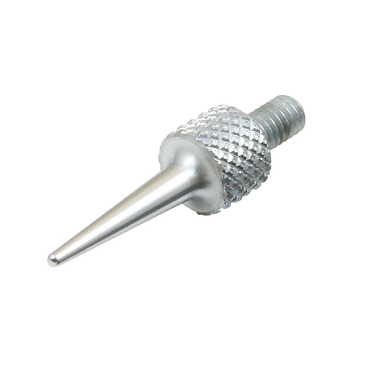 Punta tipo aguja, M2,5x0,45 R=0,4mm, 35mm Longitud, Acero, mm