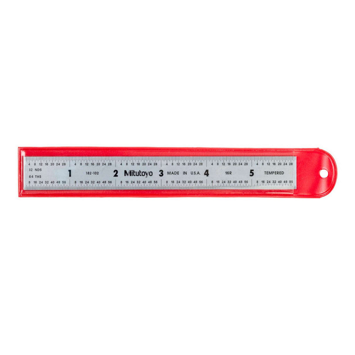 Regla de acero, Regla rígida ancha 300mm/12 pulg, mm/pulg Mitutoyo