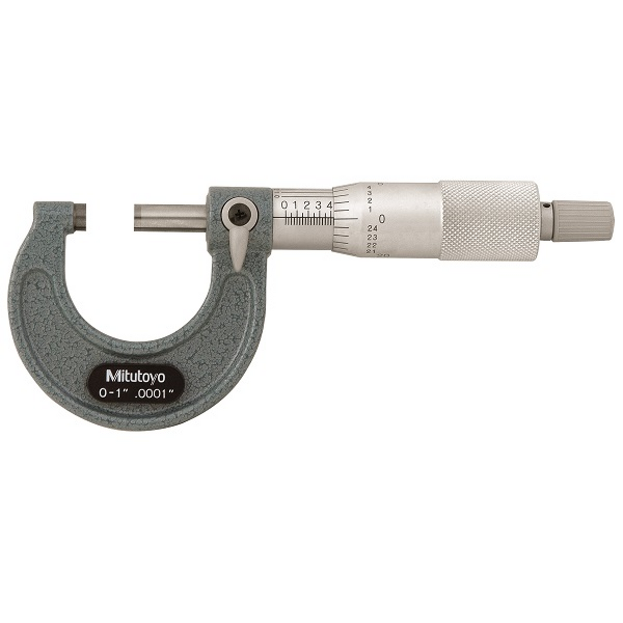 Micrómetro exterior Diseño económico 0-1 pulg, 0,0001 pulg