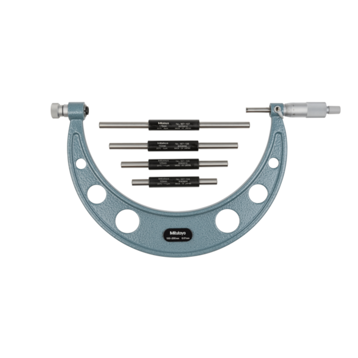 Micrómetro de Exteriores con topes intercambiables 100-200mm