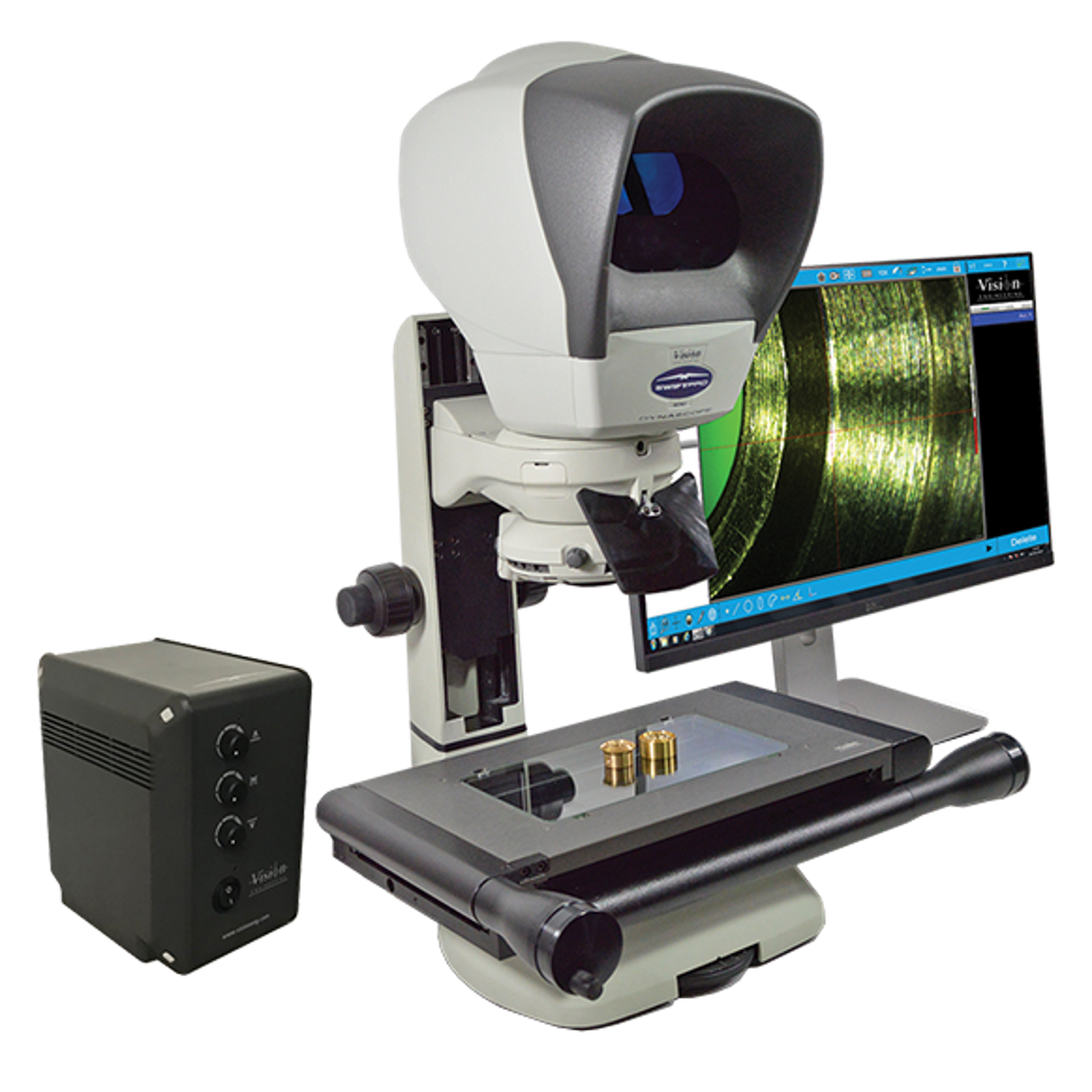 Swift Pro Duo, 2 Ejes con Etapa de 8"x4" y Software de Medición M3 Vision Engineering