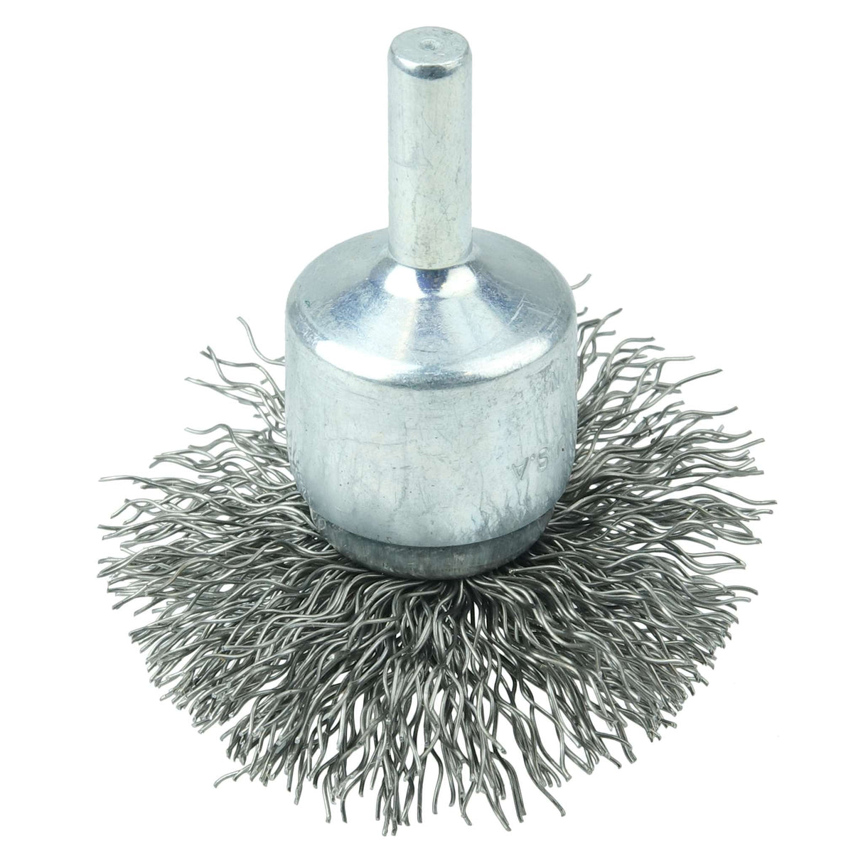 2" Cepillo de Punta Abocinado de Alambre Ondulado, .014" Weiler