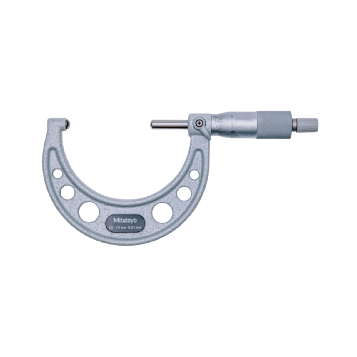 Micrómetro de tubo,tope/husillo esférico de 50-75mm