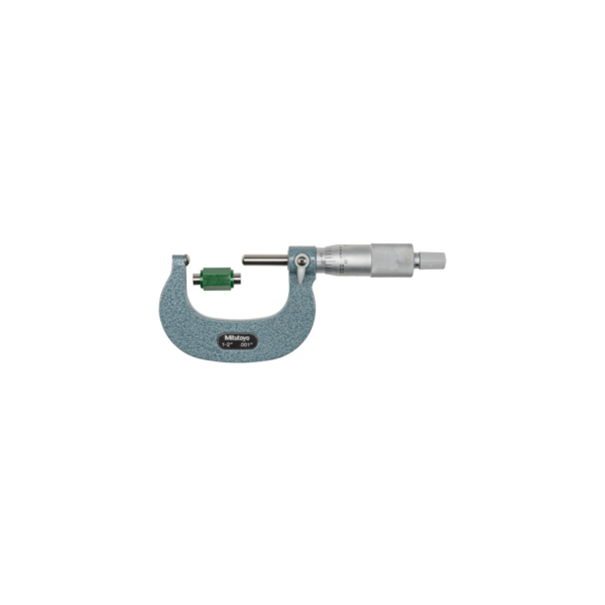 Micrómetro de tubo,tope/husillo esférico de 1-2 pulg