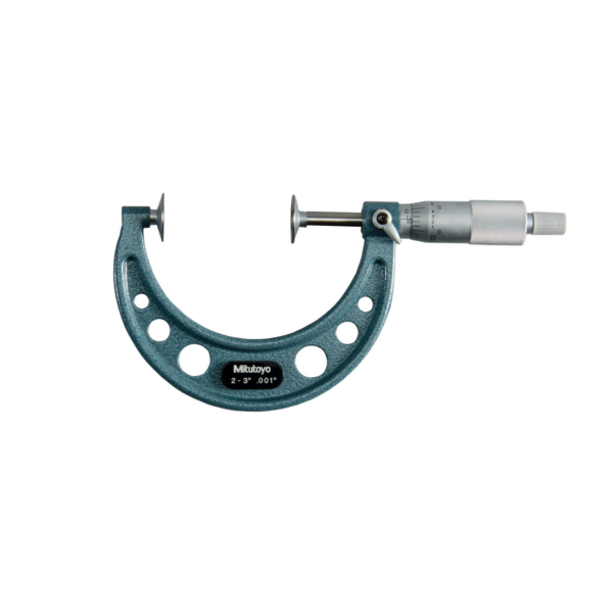 Micrómetro de disco, discos de acero templado2-3 pulg, Disco=20mm