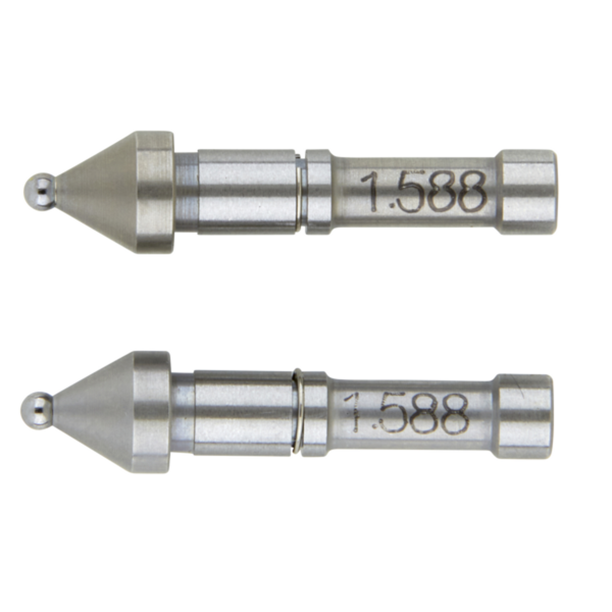 Puntas de bola intercambiables para tope/husillo 1.588mm (1/16 pulg)