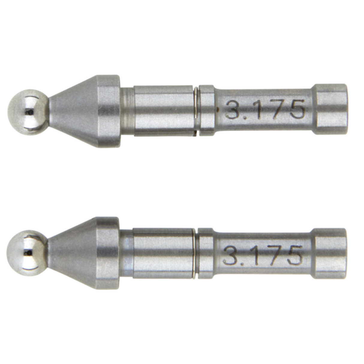 Puntas de bola intercambiables para tope/husillo 3.175mm (1/8 pulg) Mitutoyo