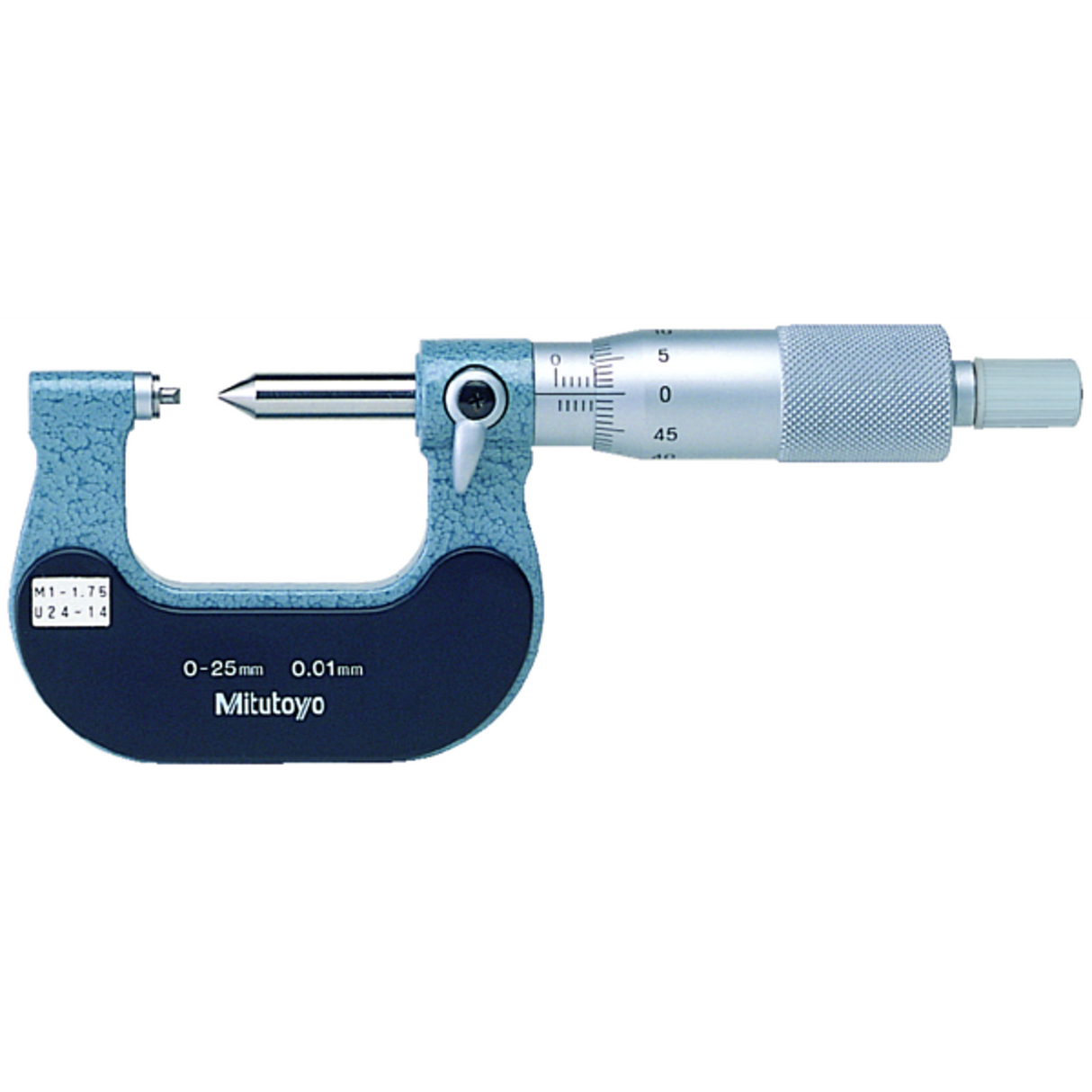 Micrómetros para Roscas de Tornillo 25-50mm, 2-3mm/13-9TPI