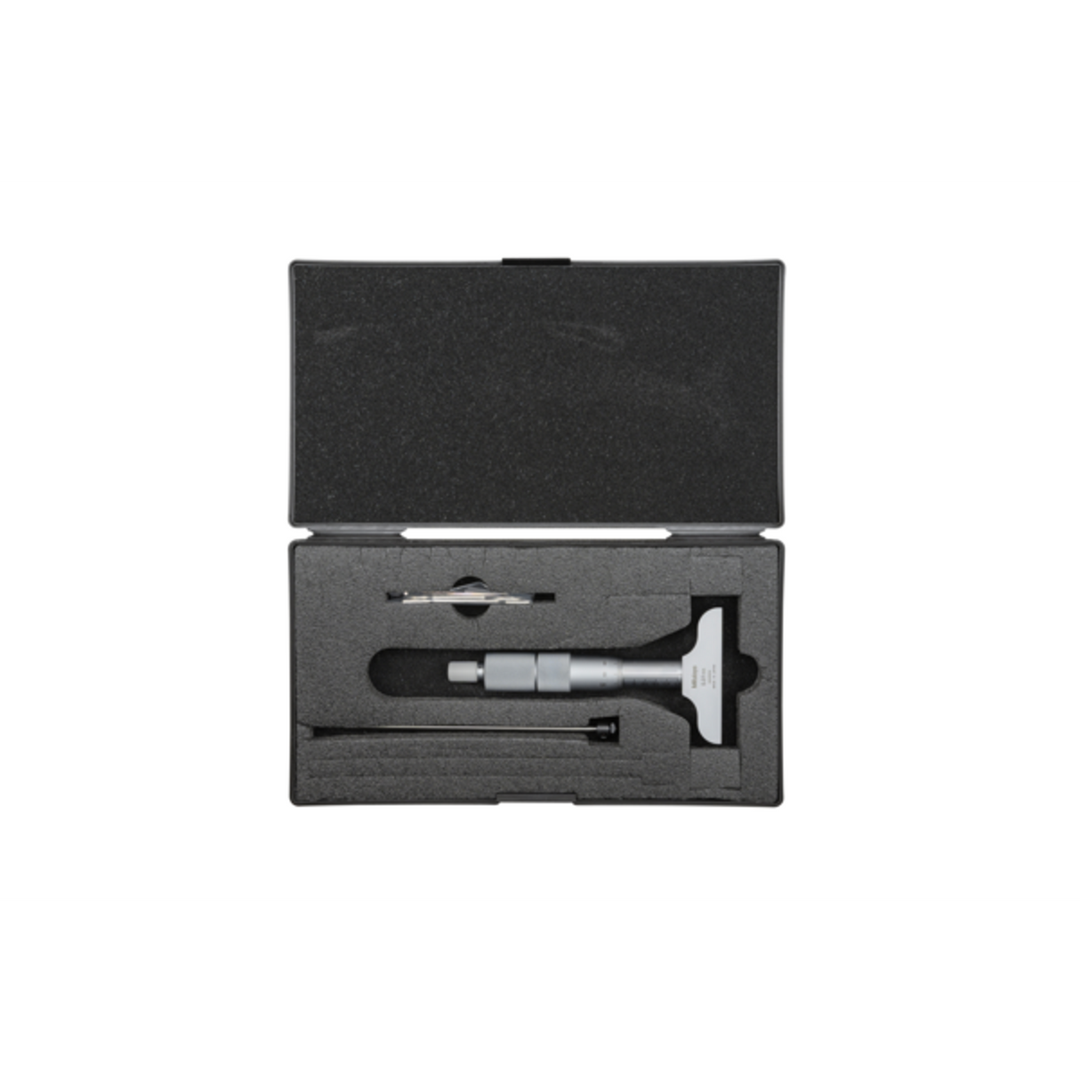 Micrómetro para profundidad, Varillas intercambiables 0-50mm, 63mm Base