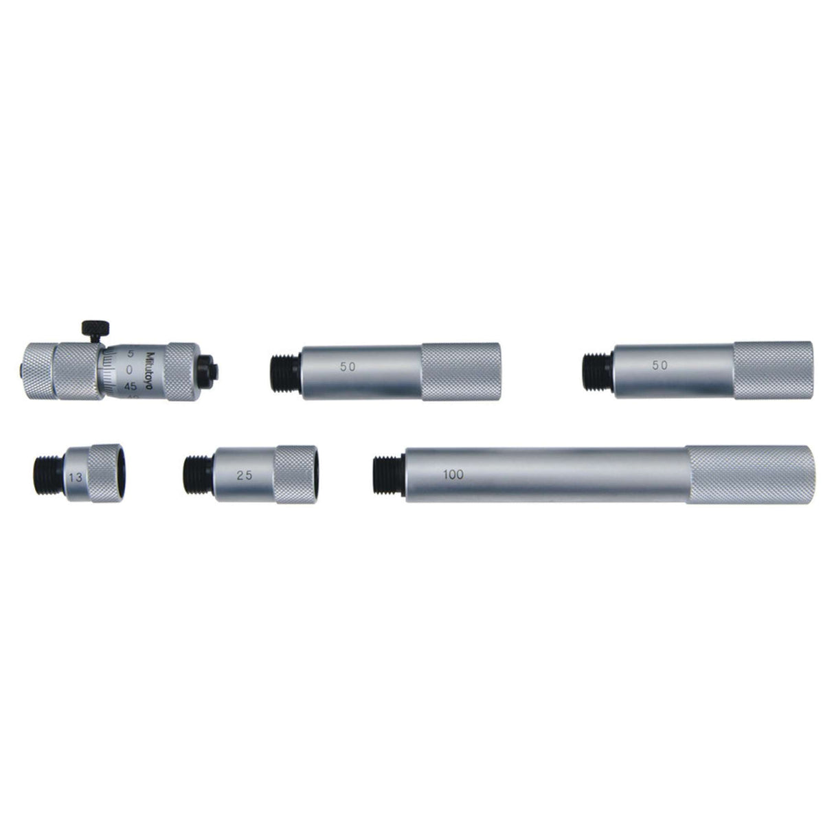 Micrómetro de interiores tipo tubular, Superficie de medición endurecida 50-300mm Mitutoyo