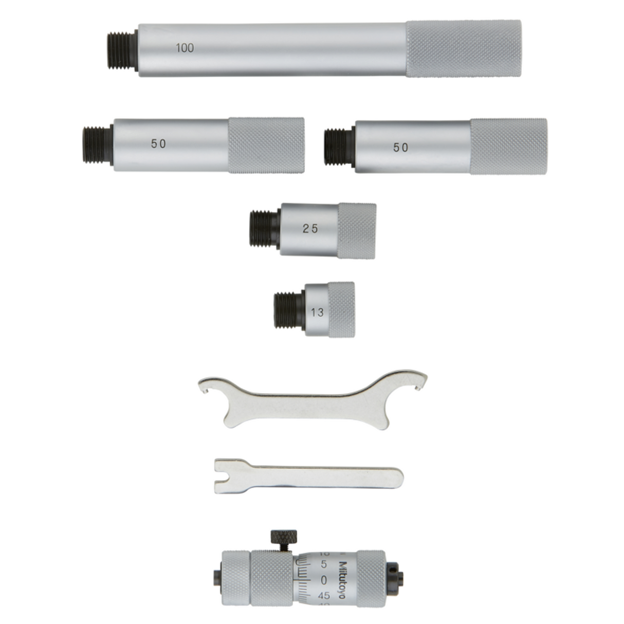 Micrómetro de interiores tipo tubular con punta de carburo 50-300mm Mitutoyo