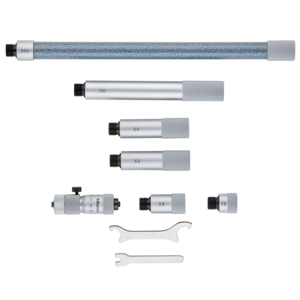 Micrómetro de interiores tipo tubular con punta de carburo 50-500mm Mitutoyo