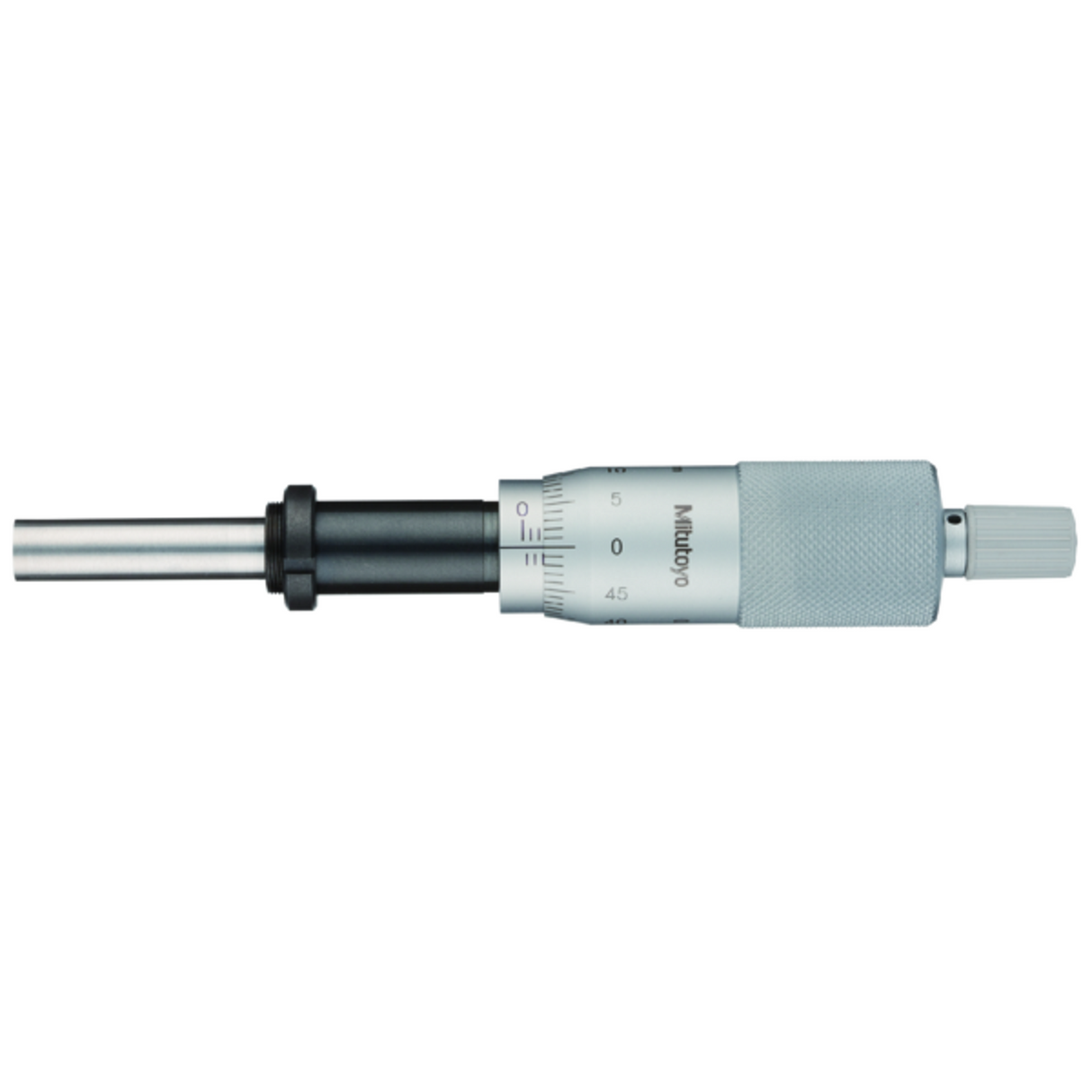 Cabeza micrométrica, Servicio Pesado, Husillo de 8 mm, 0-25 mm, Tuerca de sujeción Mitutoyo