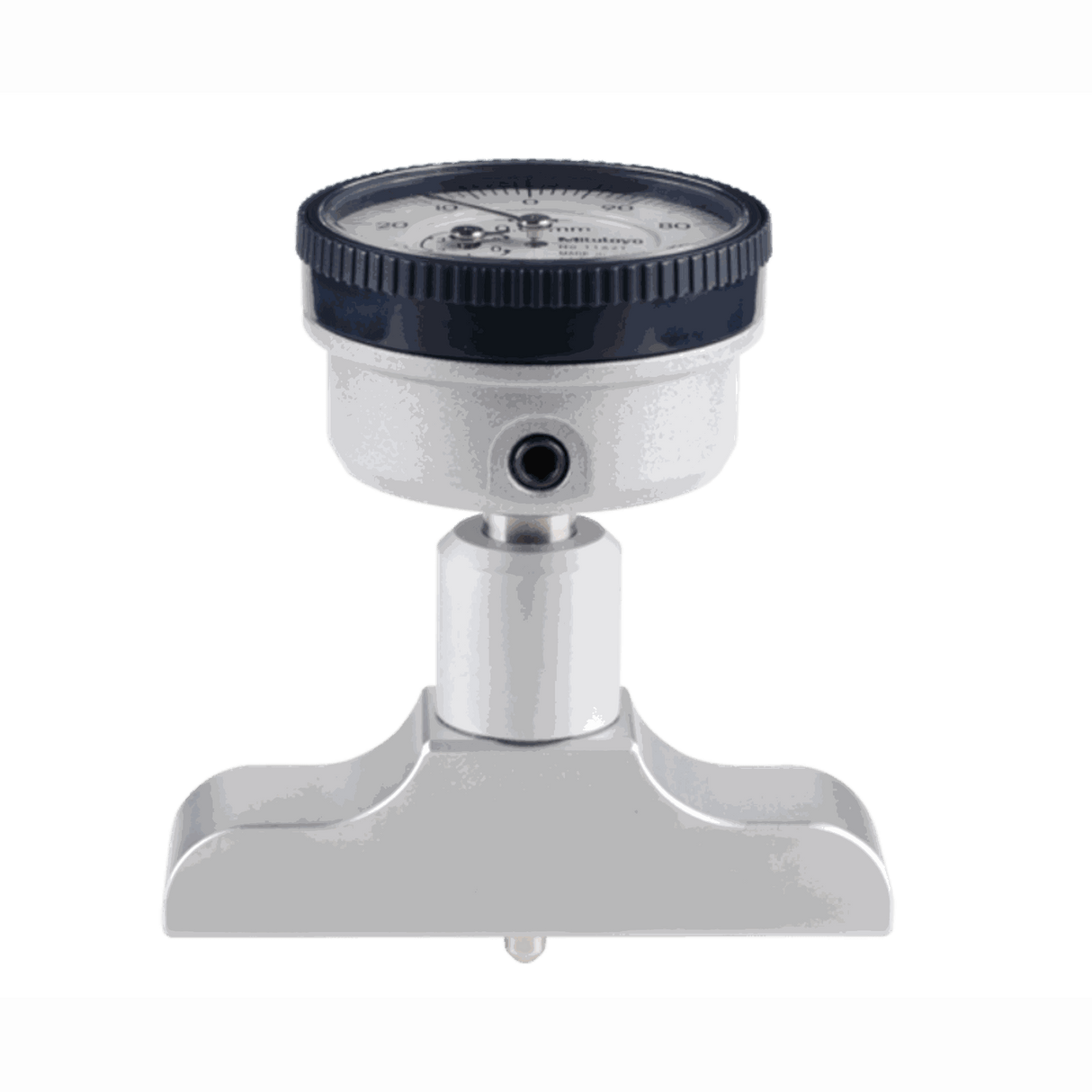 Medidor de profundidad con indicador de carátula 0-10mm, punta de contacto de aguja Mitutoyo