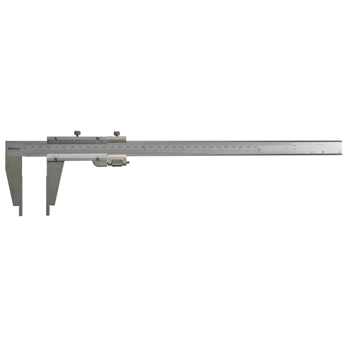 Calibrador vernier puntas exteriores/interiores 0-12 pulg, 0.001 pulg, ajuste fino, pulg/mm Mitutoyo