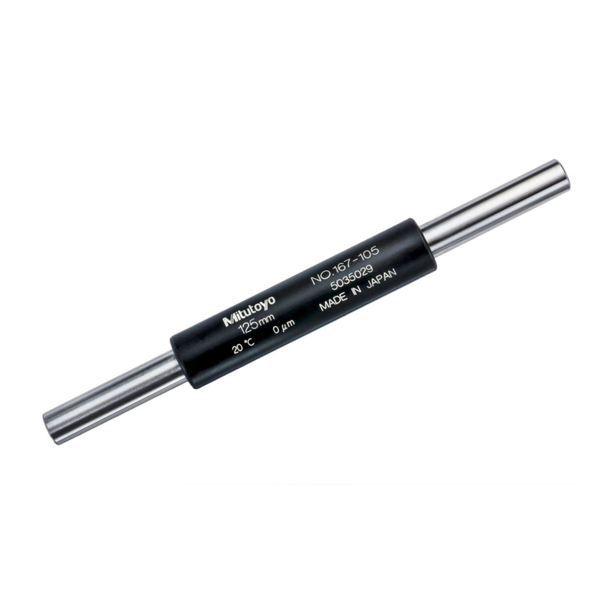 Barrras para fijado de micrómetro de exteriores longitud: 125mm Mitutoyo