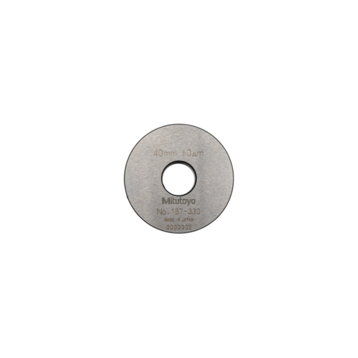 Patrones para fijado de micrómetros con topes en V 40mm Mitutoyo