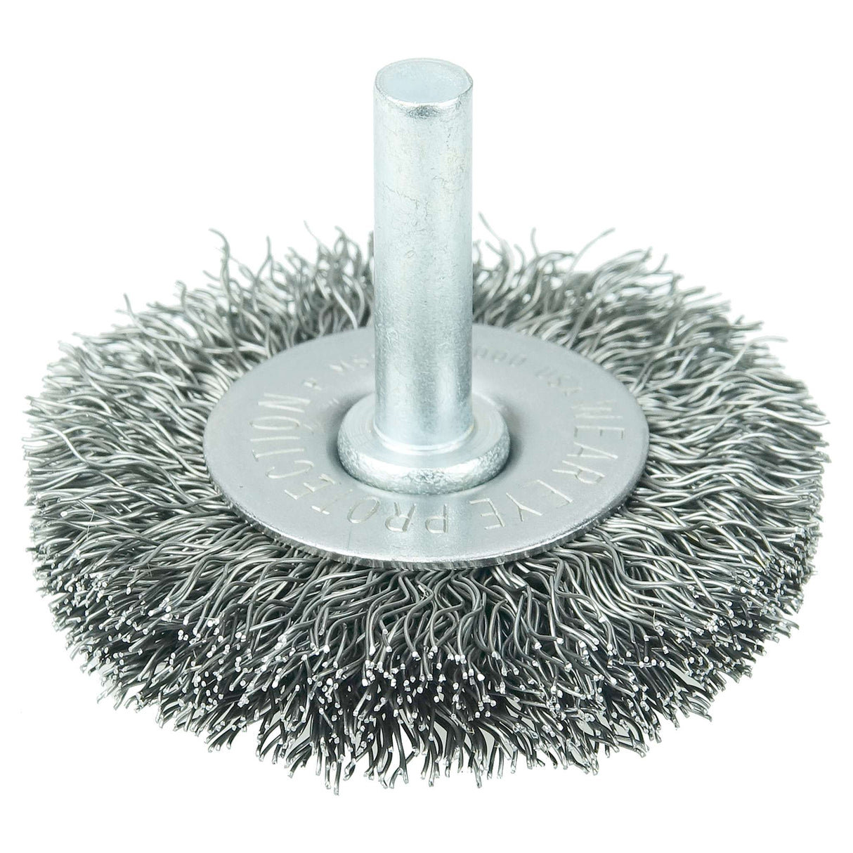 2" Cepillo Circular con Vástago, .0118" Weiler