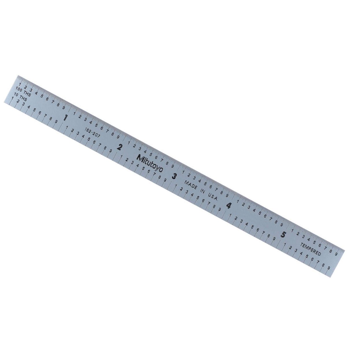 Regla de acero, Regla totalmente flexible 150mm/6 pulg, mm/pulg Mitutoyo