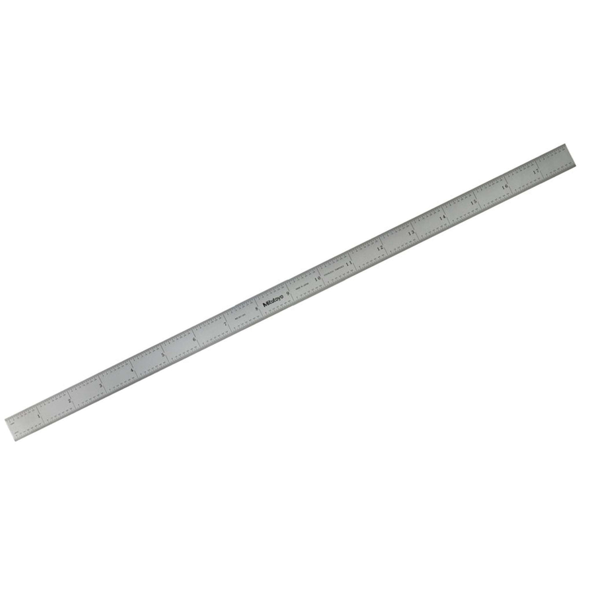 Regla de acero, Regla totalmente flexible 450mm/18 pulg, mm/pulg Mitutoyo