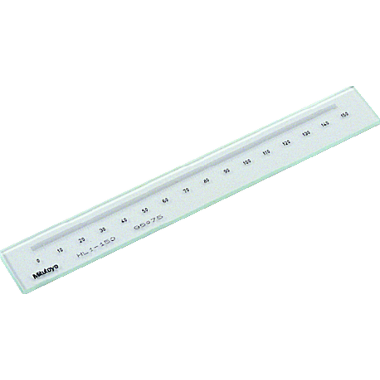 Escala patrón de trabajo + Certificado de inspección 150mm, 0,1mm Mitutoyo