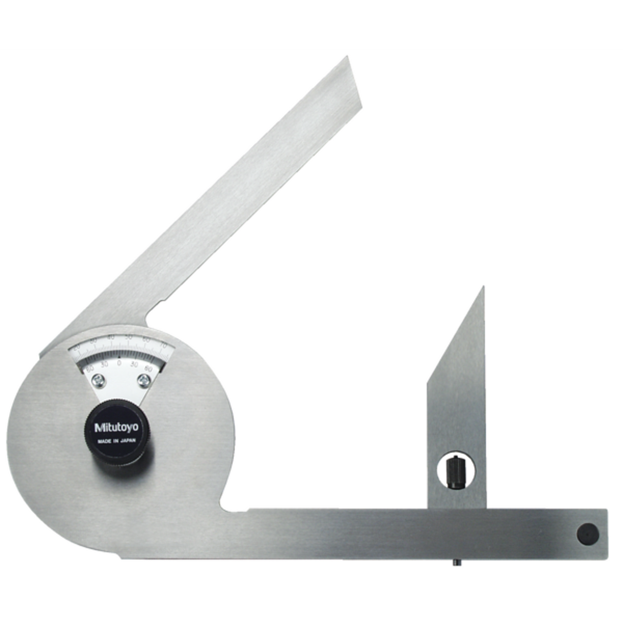 Transportador de ángulos universal biselado con Cuchilla 135mm Mitutoyo