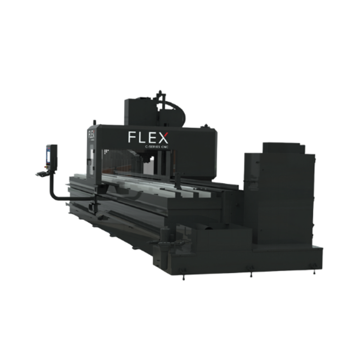 Máquina Flex CNC Modelo C10-02 con cambiador automático de 16 herramientas, movimientos XYZ: 120in/24in/17.5in