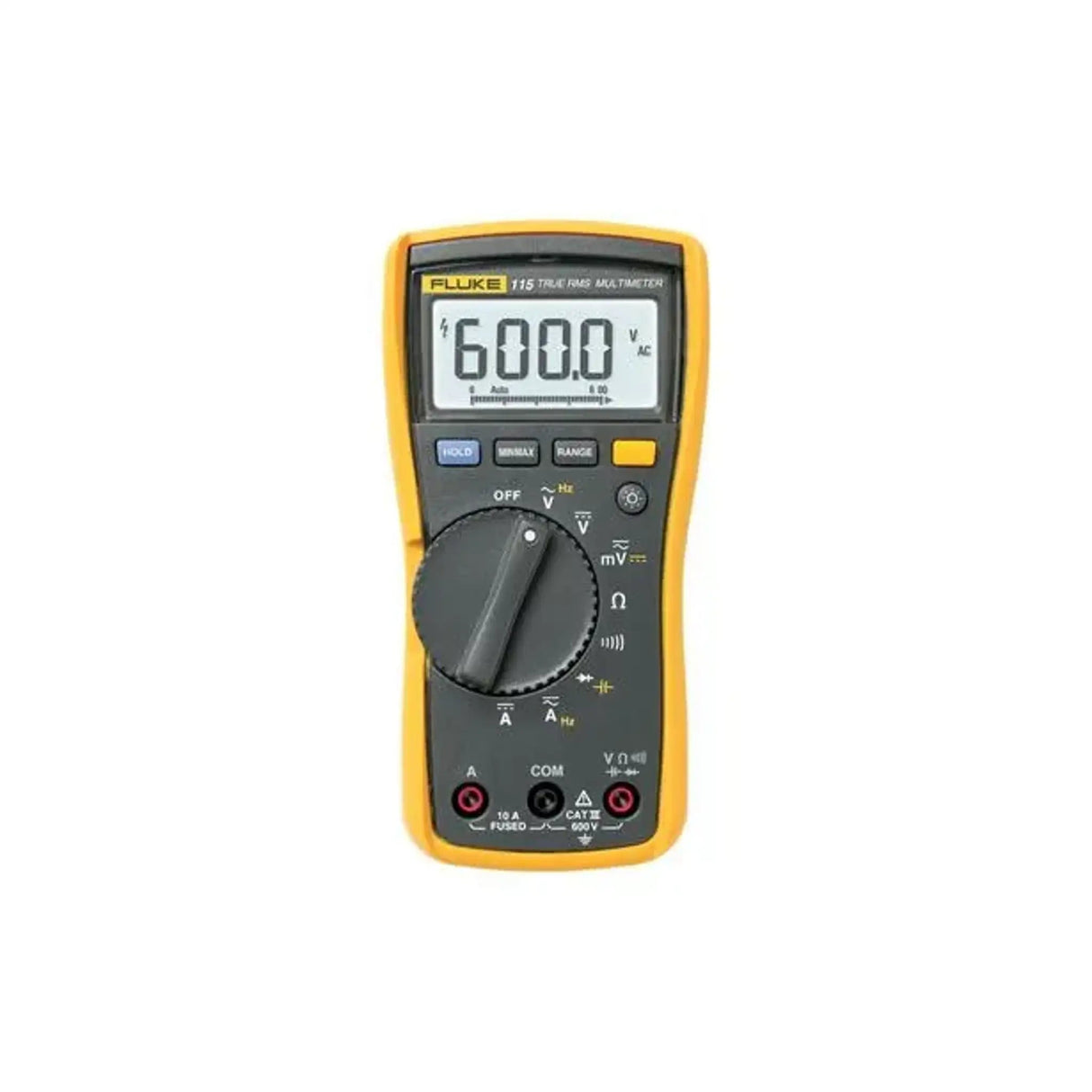 Multimetro para tecnico electricista, prueba capacitancia y diodos CON CERTIFICADO DE CALIBRACION Fluke
