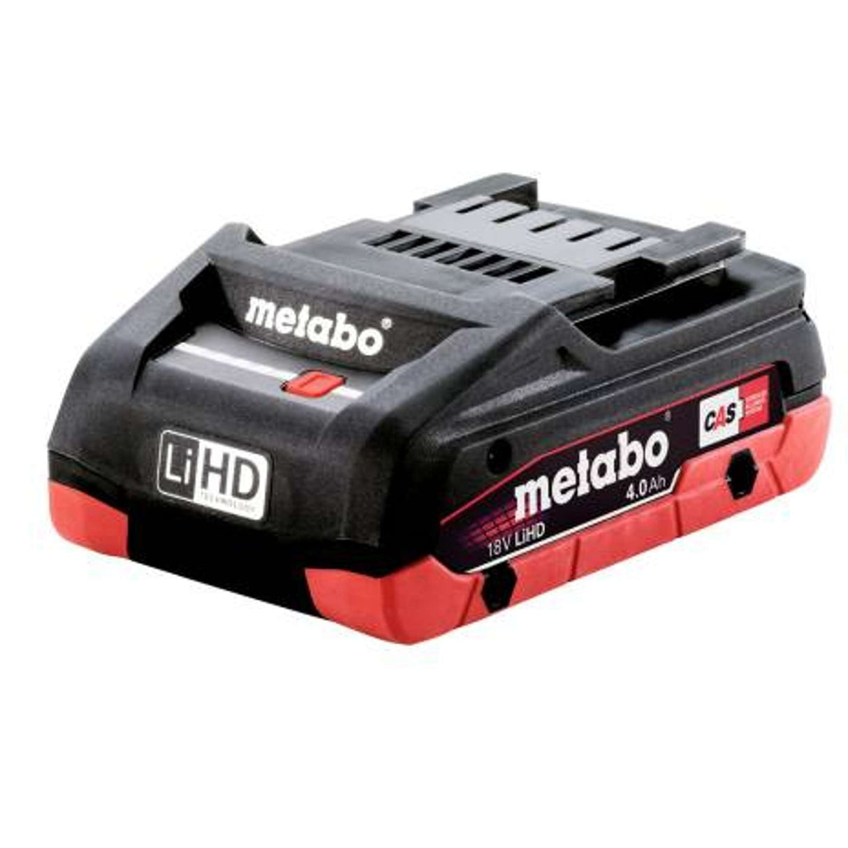 Batería Metabo LIHD, 4.0 Ah, Para uso con Todas las máquinas de 18 V y cargadores de metabo Metabo