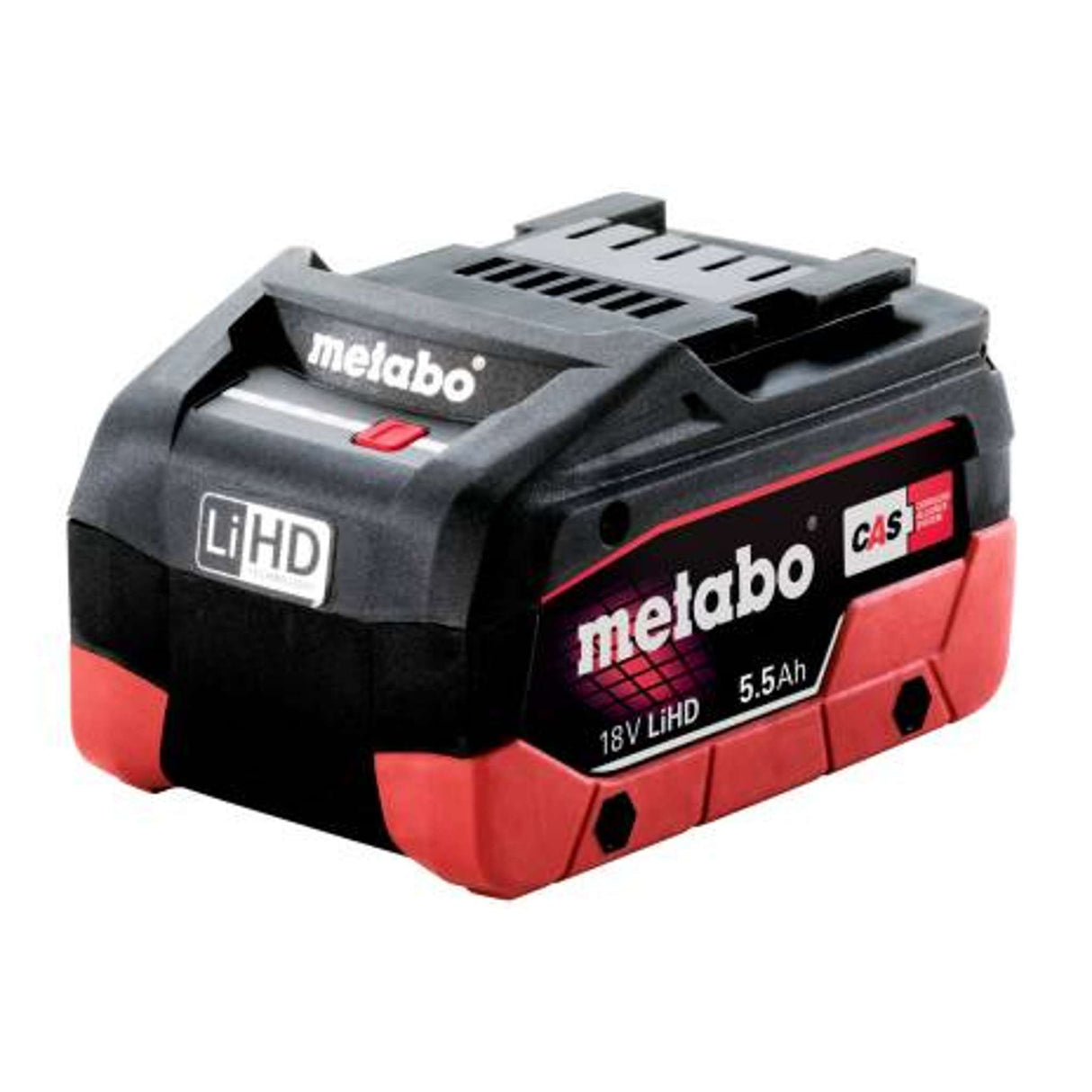 Batería Metabo LIHD 18 V, 5.5 Ah, Para uso con Todas las máquinas de 18 V y cargadores de metabo