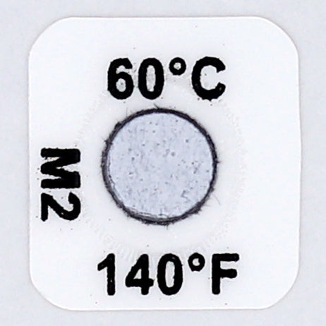 Etiquetas de Indicación de Temp, Paquete de 10, Temperatura 60°C a 90°C - Herramental