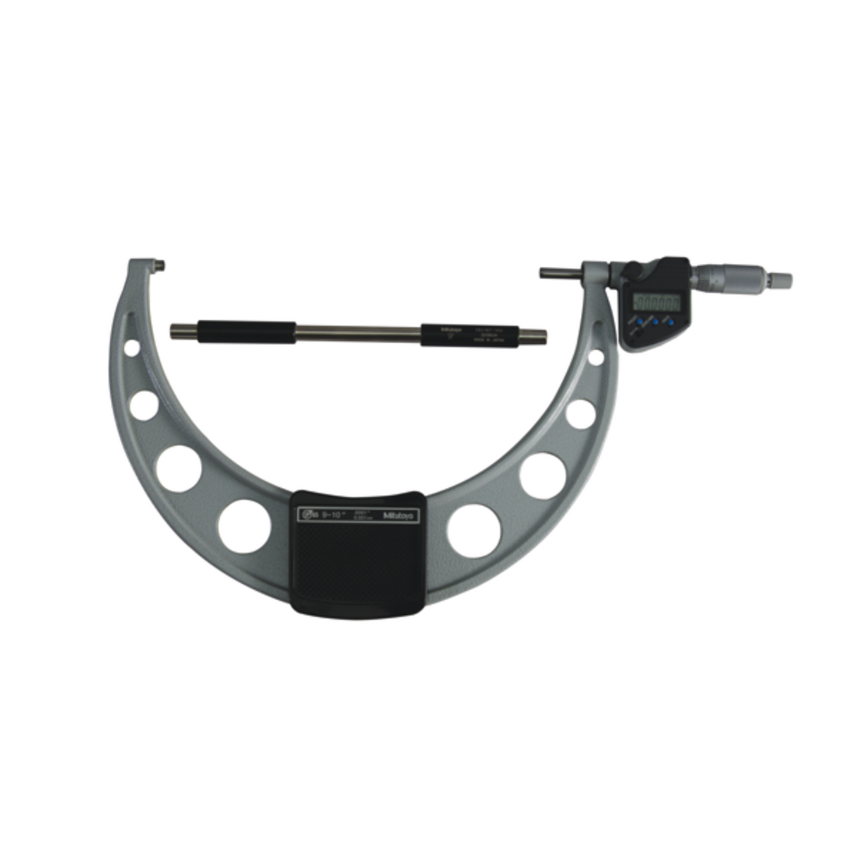 Micrómetro Digital para Exteriores A Prueba de Refrigerantes, Intervalo de 7-8 pulg, Fuerza de Medición de 5 a 10 N, Con Salida de Datos