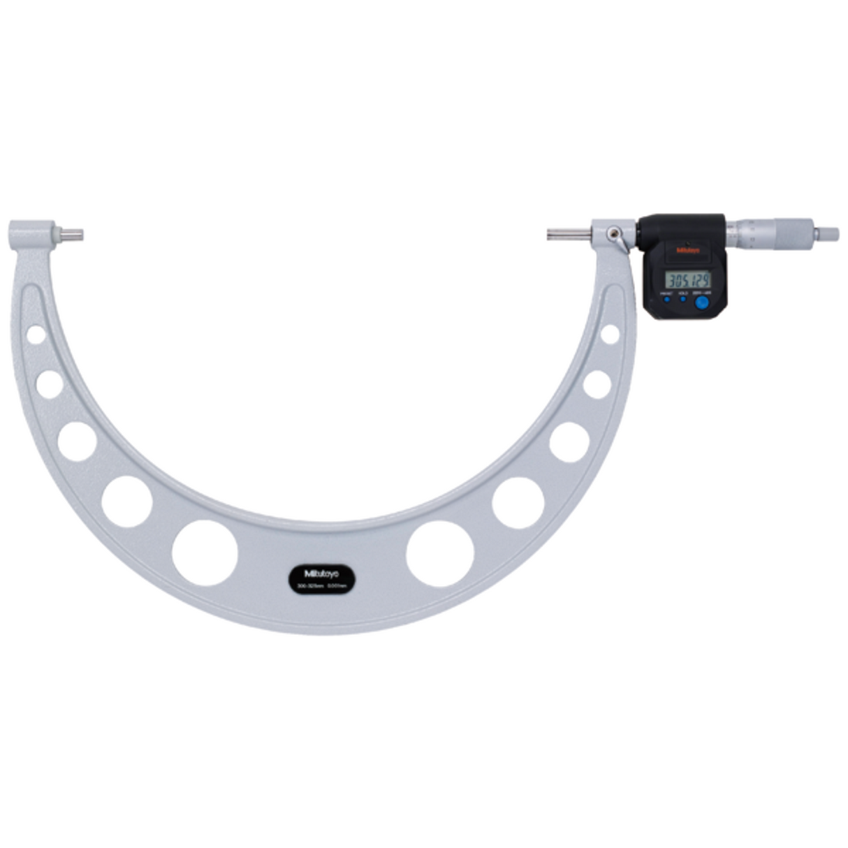 Micrómetro Digital para Exteriores Digimatic, Intervalo de 18-19 pulg, Fuerza de Medición de 10 a 15 N, Con Salida de Datos