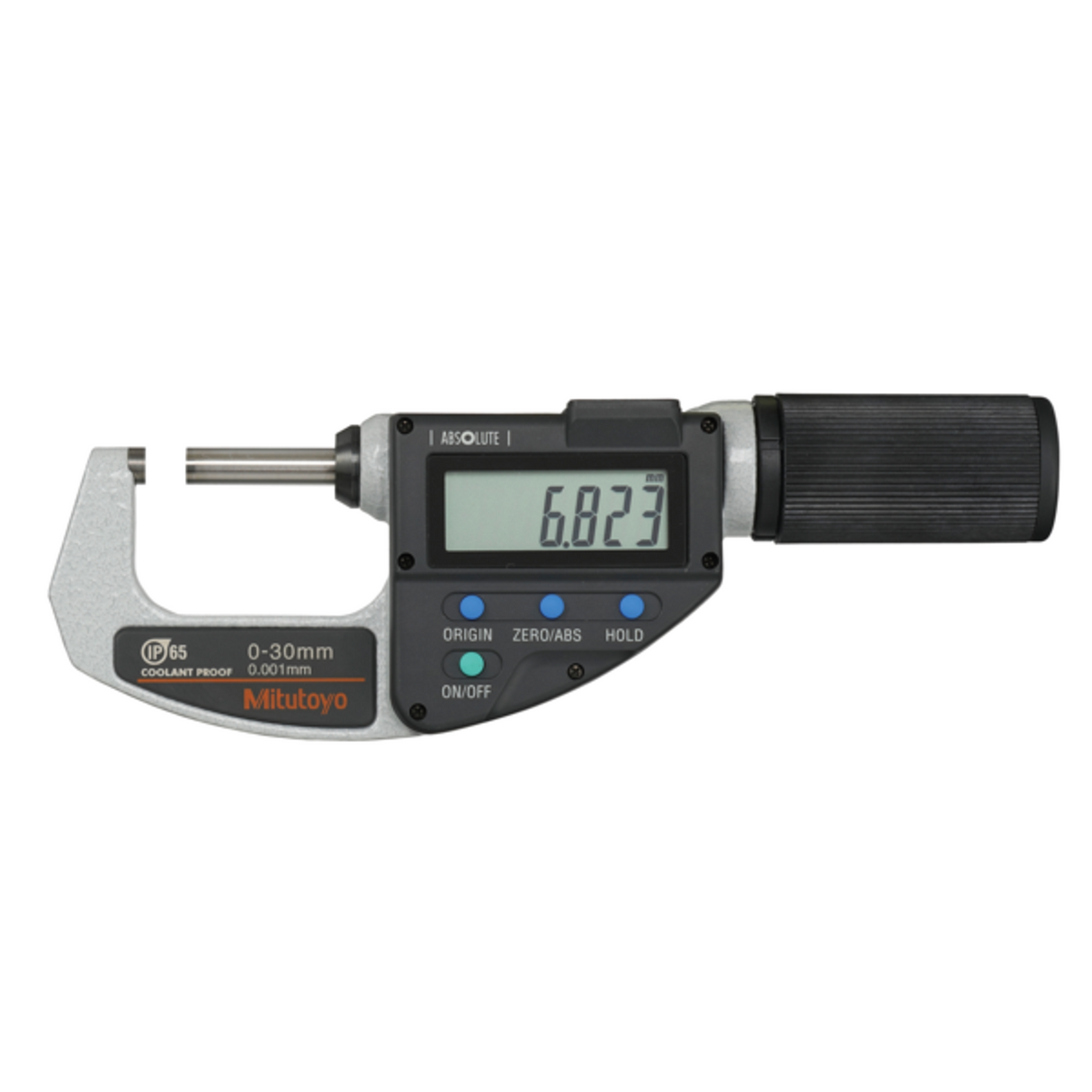 Micrómetro Digital para Exteriores Quickmike, Intervalo de 3-4.2 pulg, Fuerza de Medición de 5 a 12 N, Con Salida de Datos Mitutoyo