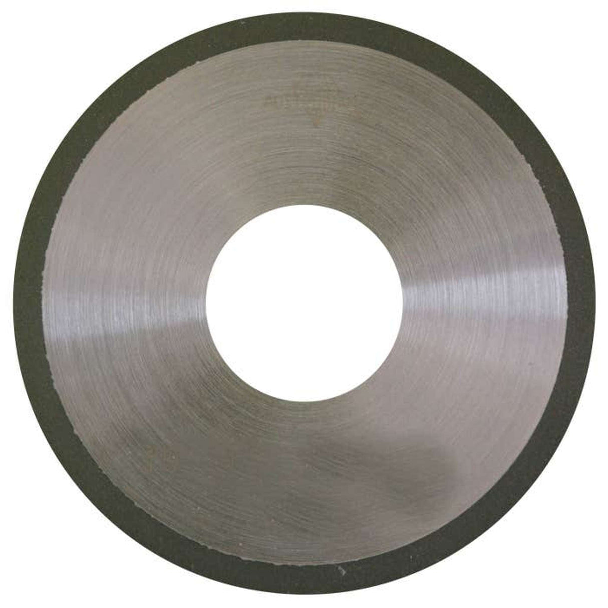 Rueda para rectificado de CBN tipo 1A1R, 6 pulg X 0.040 pulg X 1-1/4 pulg X 0.035 pulg X 5/32 pulg Austrodiam