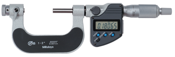 Micrómetros Digimatic para Roscas IP65 pulg/mm, 3-4 pulg - Herramental