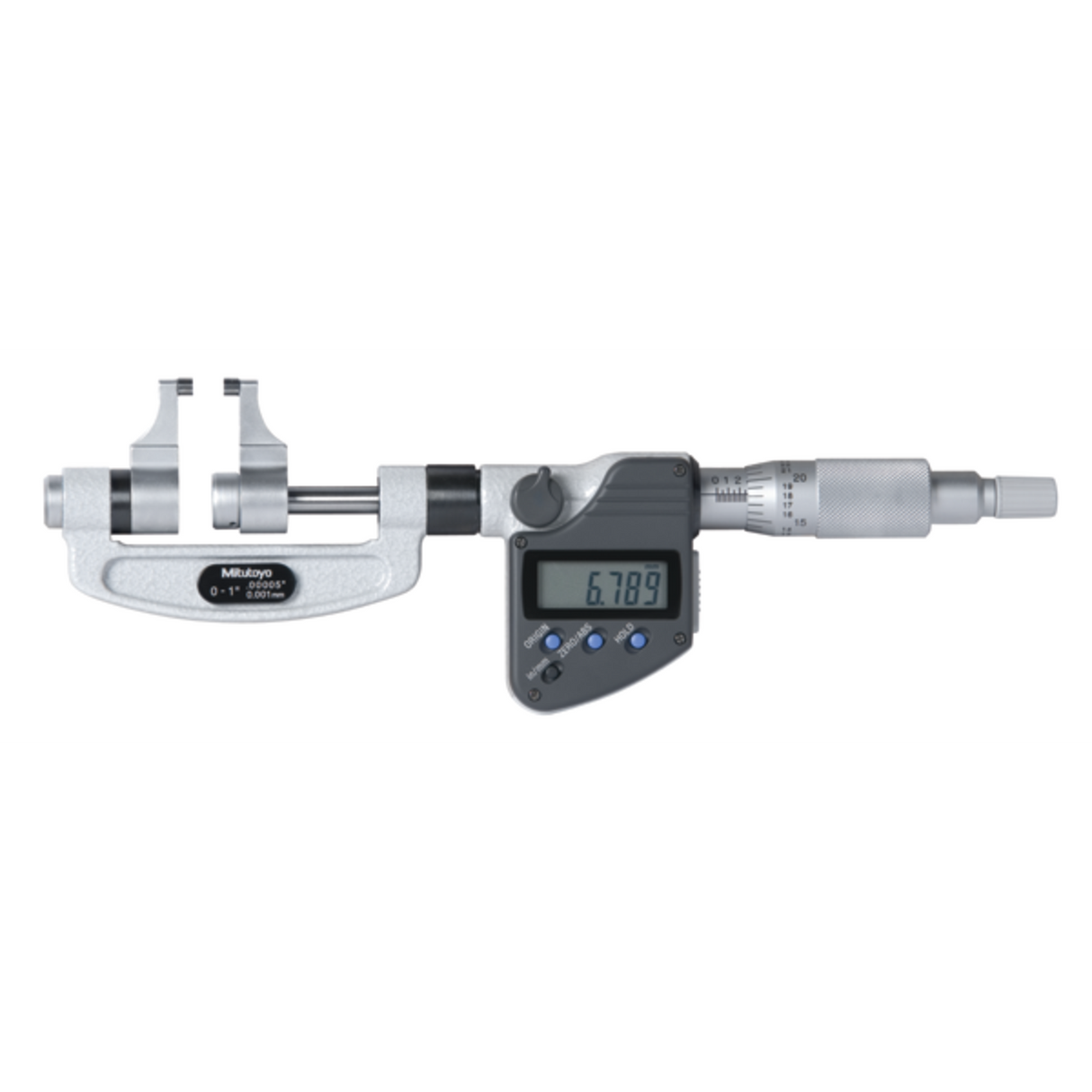 Micrómetros Digimatic Tipo Calibrador pulg/mm, 0-1 pulg Mitutoyo