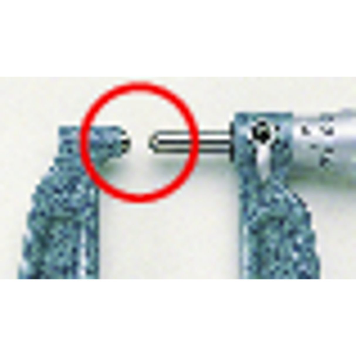 Micrómetros Digimatic para láminas metálicas IP65 0-25mm, Tope/husillo esférico