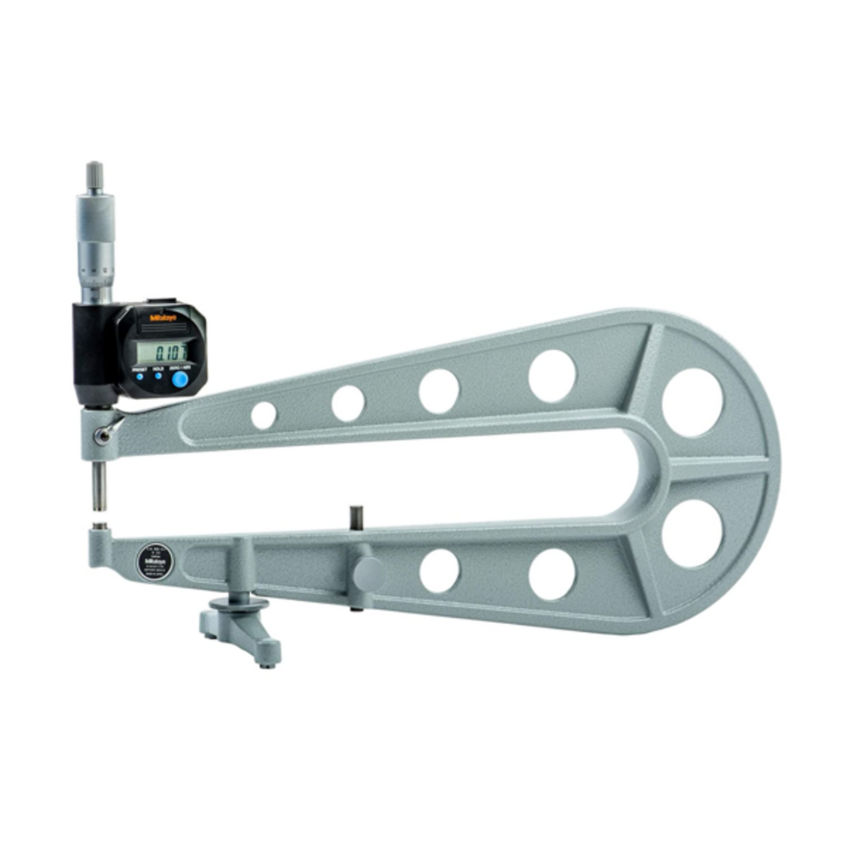 Micrómetros Digimatic para láminas metálicas 0-25mm, 300mm Garganta Mitutoyo
