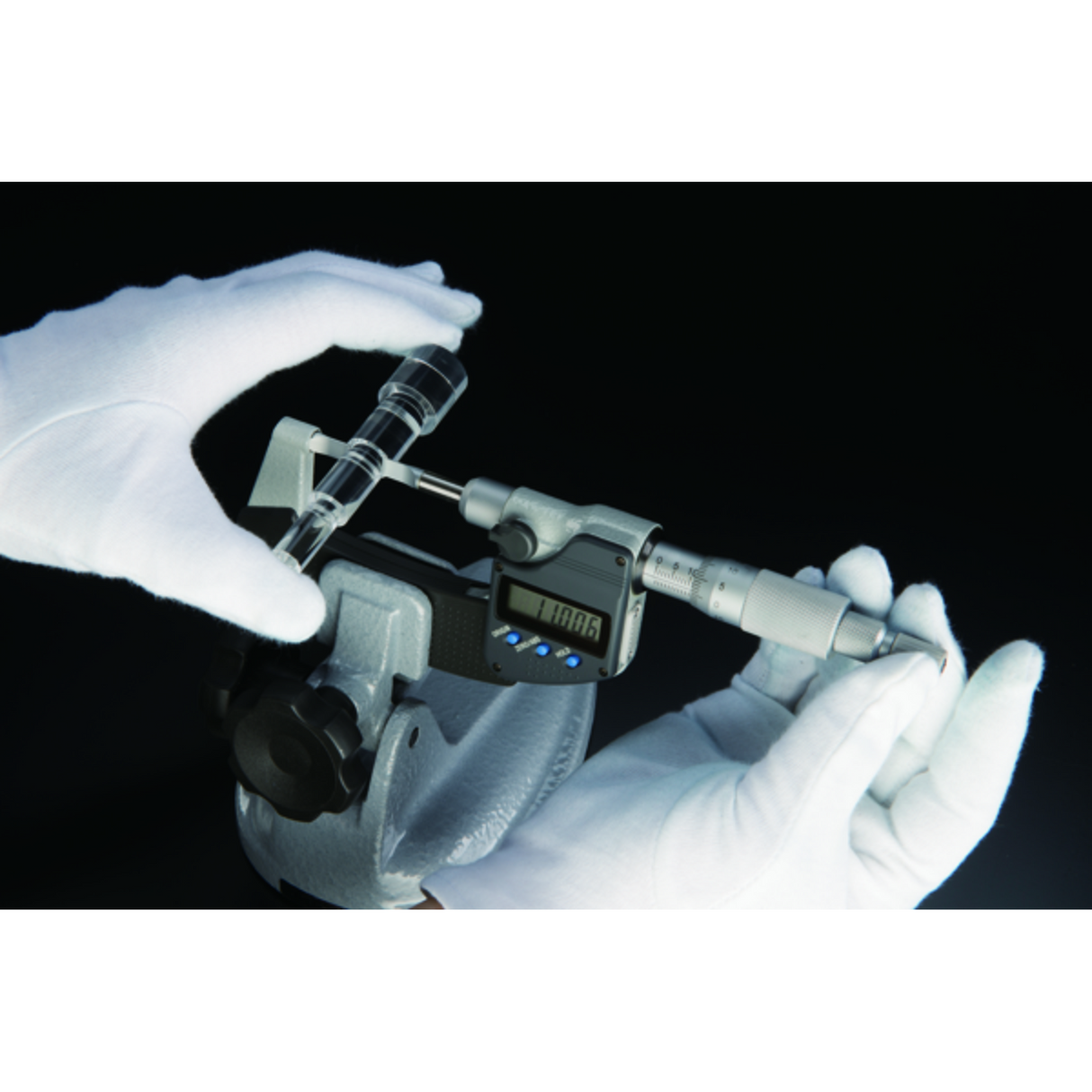 Micrómetro Digimatic de cuchillas hoja=0,4mm 0-25mm