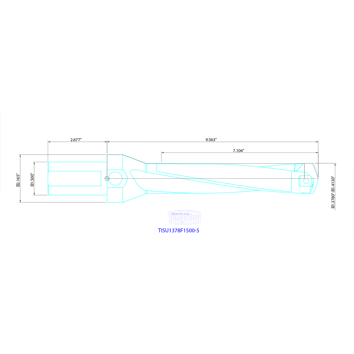 TISU1378F1500-5 Tungaloy