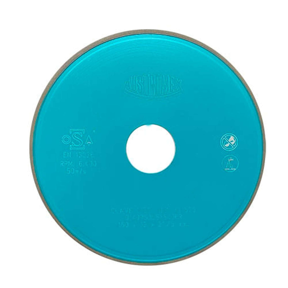 DISCO DE DIAMANTE,Espesor 1/2",Diámetro 6" Abrasivos Especiales