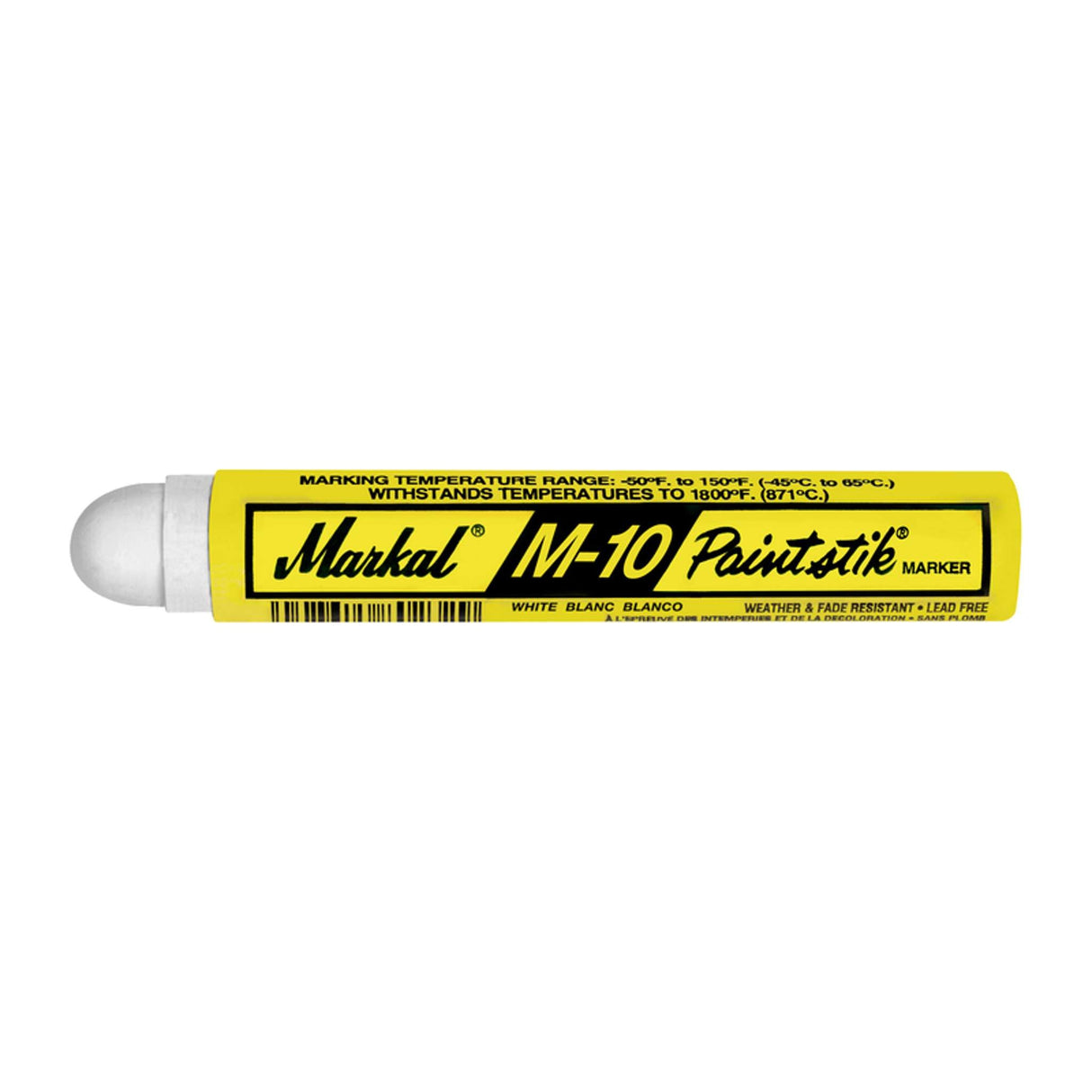 CRAYON DE PINTURA SOLIDA PERMANENTE M-10 BLANCO Markal®