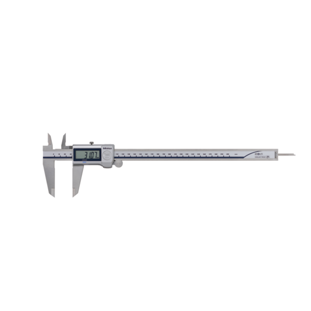 Calibrador ABS digital a prueba de refrigerante IP67 0-300mm, Cuchilla, Rodillo para el pulgar, sin salida de datos Mitutoyo
