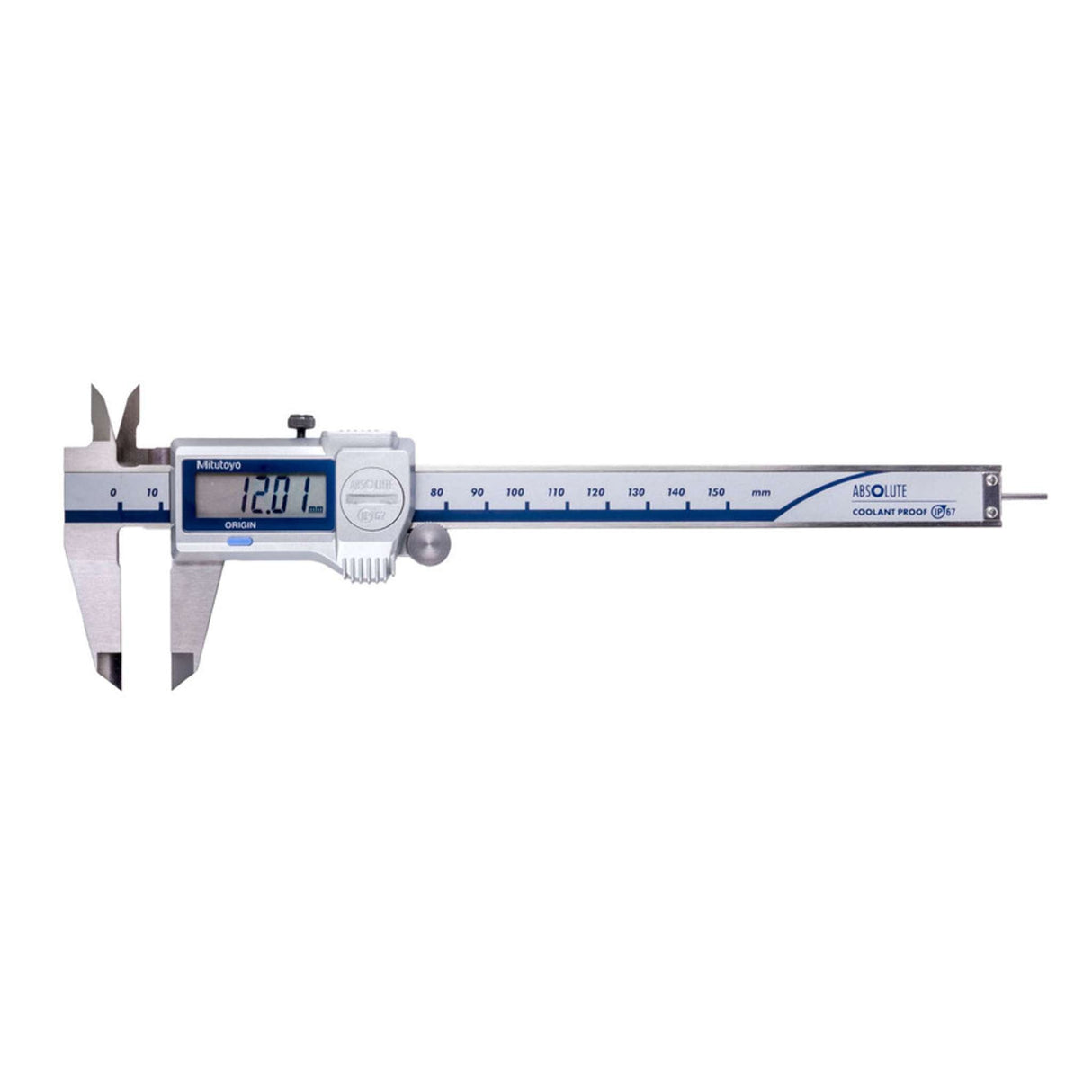 Calibrador ABS digital a prueba de refrigerante IP67 0-150mm, Mitutoyo